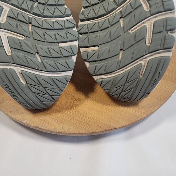 Brooks Adrenaline 20 Running Sneakers Shoes Women 10 White Gold - Picture 11 of 14